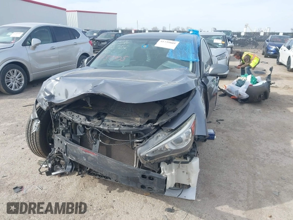 2015 Infiniti Q50 with VIN JN1BV7AP6FM345326, listed as a IAAI auction lot 41739805 with 169,914 mi miles and . Bid and sale history available at DreamBid. Image 2.