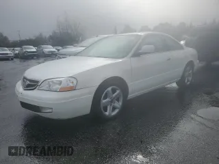 2001 Acura CL Type S with VIN 19UYA42631A014268, listed as a Copart auction lot 45432075 with 128,820 mi miles and Clean Title. Bid and sale history available at carsss.com. Image 1.
