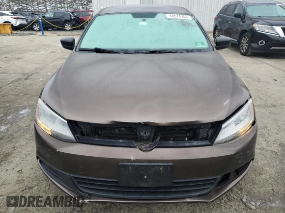 2011 Volkswagen Jetta Sedan S with VIN 3VW1K7AJ3BM398199, listed as a Copart auction lot 44574305 with 115,879 mi miles and Salvage Title. Bid and sale history available at carsss.com. Image 5.