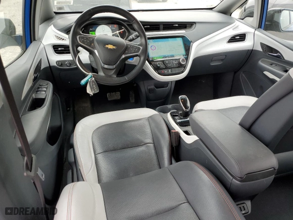 2017 Chevrolet Bolt EV Premier with VIN 1G1FX6S09H4165208, listed as a Copart auction lot 52070445 with 41,995 mi miles and Salvage Title. Bid and sale history available at carsss.com. Image 8.