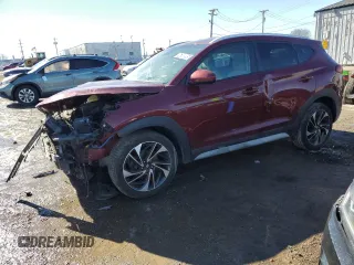 2019 Hyundai Tucson Sport with VIN KM8J33AL4KU888264, listed as a Copart auction lot 46300995 with 60,418 mi miles and Clean Title. Bid and sale history available at carsss.com. Image 1.