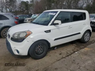 2012 Kia Soul with VIN KNDJT2A54C7401001, listed as a Copart auction lot 48741295 with 184,191 mi miles and Clean Title. Bid and sale history available at carsss.com. Image 1.
