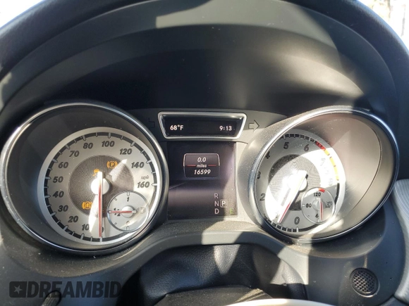 2015 Mercedes-Benz CLA 250 with VIN WDDSJ4EB4FN241357, listed as a Copart auction lot 73822933 with 16,599 mi miles and . Bid and sale history available at DreamBid. Image 9.