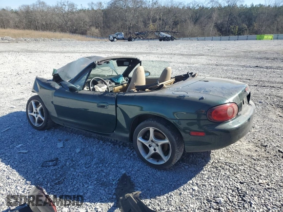 2001 Mazda MX-5 Miata with VIN JM1NB353610206039, listed as a Copart auction lot 46956705 with Not Provided miles and Salvage Title. Bid and sale history available at DreamBid. Image 2.