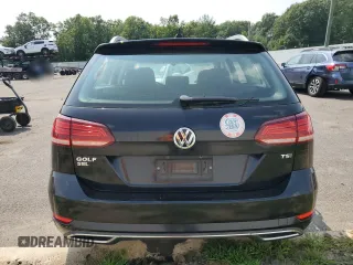 2018 Volkswagen Golf SportWagen SEL with VIN 3VWL17AU7JM756988, listed as a Copart auction lot 67511424 with 53,358 mi miles and Salvage Title. Bid and sale history available at carsss.com. Image 6.