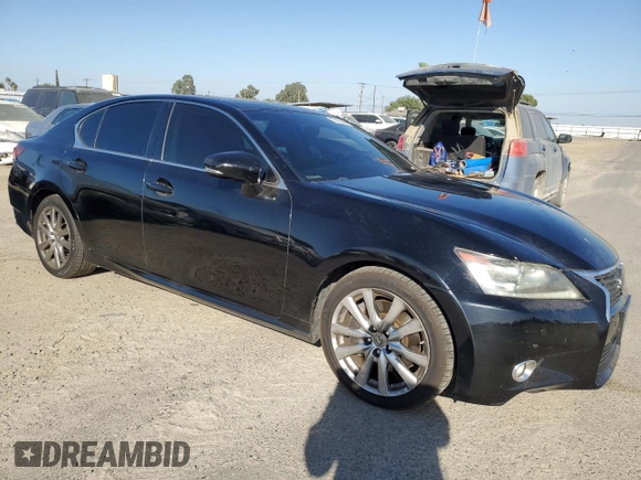 2013 Lexus GS 350 with VIN JTHBE1BL4D5025112, listed as a Copart auction lot 73153404 with 132,768 mi miles and Salvage Title. Bid and sale history available at DreamBid. Image 4.