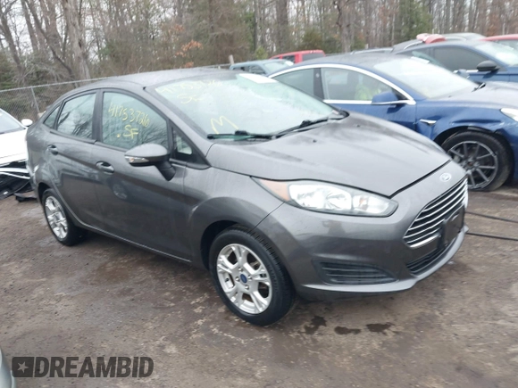 2015 Ford Fiesta SE with VIN 3FADP4BJ7FM114180, listed as a IAAI auction lot 41753726 with 132,601 mi miles. Bid and sale history available at carsss.com. Image 1.