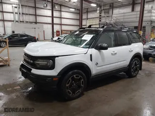 2021 Ford Bronco Sport Outer Banks with VIN 3FMCR9C61MRB05235, listed as a IAAI auction lot 41726178 with 30,416 mi miles. Bid and sale history available at carsss.com. Image 2.
