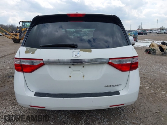 2012 Honda Odyssey EX-L with VIN 5FNRL5H67CB082903, listed as a IAAI auction lot 42015904 with 208,300 mi miles and . Bid and sale history available at carsss.com. Image 16.