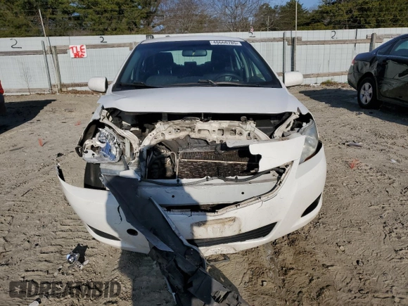 2010 Toyota Yaris with VIN JTDBT4K39A1361835, listed as a Copart auction lot 48660785 with 268,273 mi miles and Salvage Title. Bid and sale history available at carsss.com. Image 5.