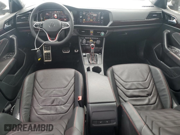 2024 Volkswagen Jetta GLI Autobahn with VIN 3VW2T7BU5RM033107, listed as a Copart auction lot 45463305 with 27,698 mi miles and Salvage Title. Bid and sale history available at DreamBid. Image 8.