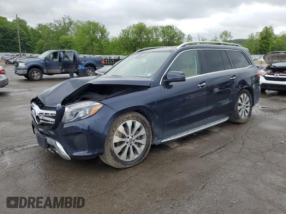 2019 Mercedes-Benz GLS 450 с VIN 4JGDF6EE3KB224986, выставлен на аукционе Copart как лот 54410675 с пробегом 52 357 миль миль и Списание • Salvage title. История ставок и продаж доступна на DreamBid. Изображение 1.