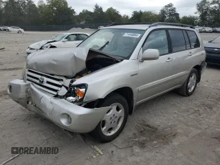 2005 Toyota Highlander z VIN JTEEP21A550120223, wystawiony jako Copart lot #51680055 z przebiegiem 217 698 mil mil oraz Szkoda całkowita • Salvage title. Historia ofert i sprzedaży dostępna na DreamBid. Obrazek 1.