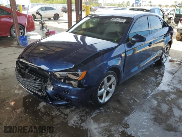 2016 Audi A3 1.8T Premium with VIN WAUA7GFF8G1059304, listed as a Copart auction lot 68284732 with 110,097 mi miles. Bid and sale history available at carsss.com. Image 1.