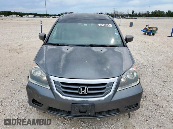 2010 Honda Odyssey EX с VIN 5FNRL3H4XAB016782, выставлен на аукционе Copart как лот 59139625 с пробегом 260 878 миль миль и Списание • Salvage title. История ставок и продаж доступна на DreamBid. Изображение 5.