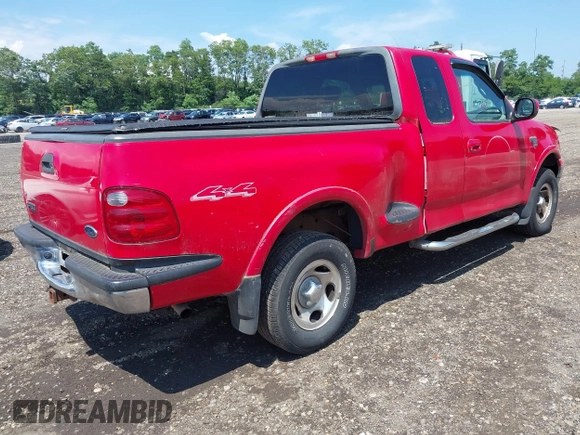 2002 Ford F-150 with VIN 1FTRX08W92KA41519, listed as a IAAI auction lot 42635628 with 160,055 mi miles and . Bid and sale history available at DreamBid. Image 4.