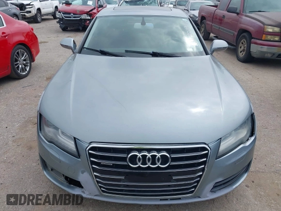 2013 Audi A7 Premium Plus with VIN WAUYGAFC1DN069906, listed as a IAAI auction lot 41906962 with 203,149 mi miles and . Bid and sale history available at DreamBid. Image 12.