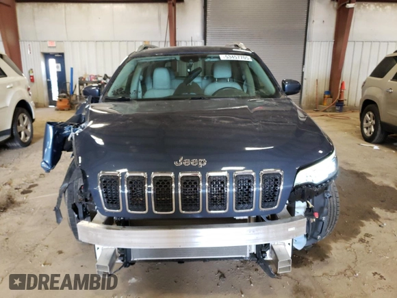 2021 Jeep Cherokee Latitude Lux with VIN 1C4PJLMX8MD177320, listed as a Copart auction lot 53457705 with 81,116 mi miles and Non repairable. Bid and sale history available at DreamBid. Image 5.