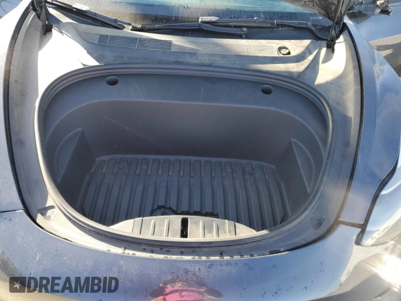 2022 Tesla Model 3 with VIN 5YJ3E1EAXNF360200, listed as a Copart auction lot 44463735 with 86,880 mi miles and Salvage Title. Bid and sale history available at DreamBid. Image 12.