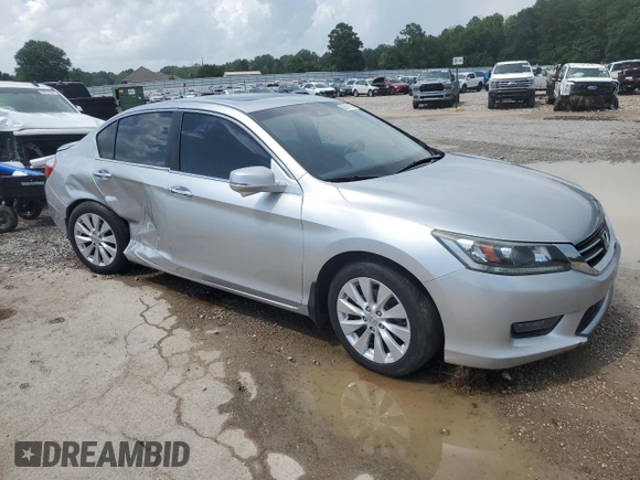 2015 Honda Accord EX-L with VIN 1HGCR2F84FA121002, listed as a Copart auction lot 62891965 with 120,037 mi miles and Salvage title. Bid and sale history available at DreamBid. Image 4.