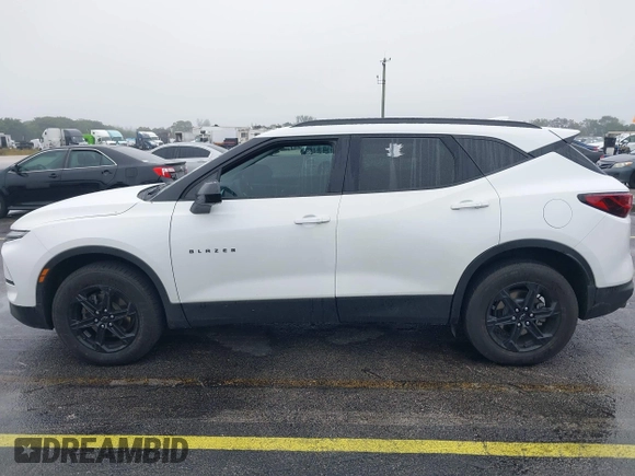 2023 Chevrolet Blazer LT with VIN 3GNKBCR48PS215159, listed as a IAAI auction lot 41397763 with 18,517 mi miles and . Bid and sale history available at DreamBid. Image 14.