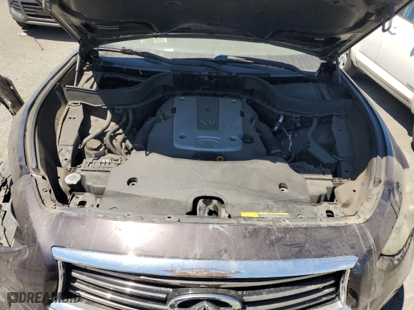 2012 Infiniti FX35 with VIN JN8AS1MW7CM152197, listed as a Copart auction lot 66753344 with 0 mi miles and Salvage Title. Bid and sale history available at carsss.com. Image 12.
