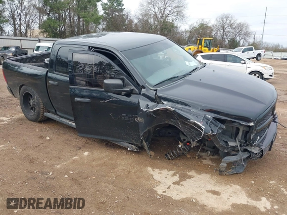 2015 Ram 1500 Tradesman with VIN 1C6RR7KT5FS572232, listed as a IAAI auction lot 41694421 with 160,259 mi miles and . Bid and sale history available at DreamBid. Image 1.