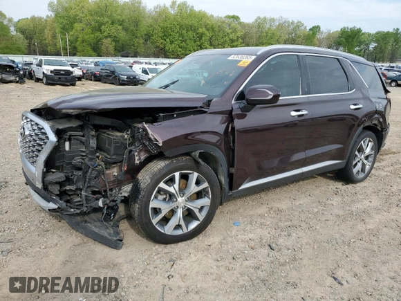2020 Hyundai Palisade SEL z VIN KM8R34HE9LU110642, wystawiony jako Copart lot #52636265 z przebiegiem 78 527 mil mil oraz Szkoda całkowita • Salvage title. Historia ofert i sprzedaży dostępna na DreamBid. Obrazek 1.