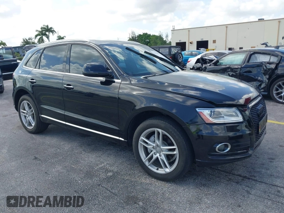 2017 Audi Q5 Premium Plus z VIN WA1L2AFP3HA041885, wystawiony jako IAAI lot #42357486 z przebiegiem 100 434 mil mil oraz . Historia ofert i sprzedaży dostępna na DreamBid. Obrazek 1.