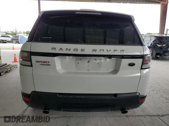 2015 Land Rover Range Rover Sport Supercharged with VIN SALWR2TF2FA512754, listed as a Copart auction lot 52621975 with Not provided miles and Salvage title. Bid and sale history available at DreamBid. Image 6.