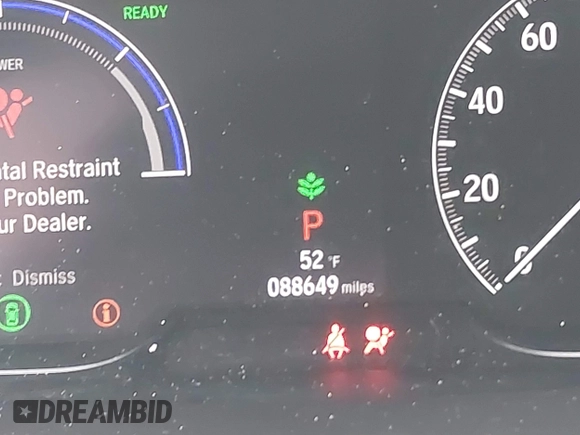 2019 Honda Insight Touring with VIN 19XZE4F90KE020510, listed as a IAAI auction lot 41838187 with 88,649 mi miles and . Bid and sale history available at DreamBid. Image 15.