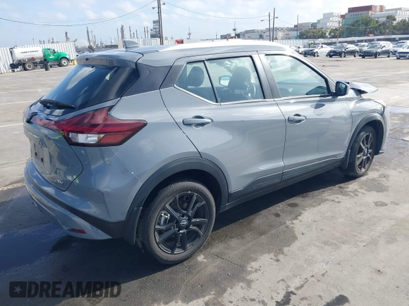 2023 Nissan Kicks SV with VIN 3N1CP5CV7PL472757, listed as a IAAI auction lot 41942468 with 45,037 mi miles. Bid and sale history available at carsss.com. Image 4.