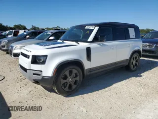 2022 Land Rover Defender SE z VIN SALEPERU1N2100701, wystawiony jako Copart lot #80293774 z przebiegiem Nie podano mil oraz Szkoda całkowita • Salvage title. Historia ofert i sprzedaży dostępna na DreamBid. Obrazek 1.