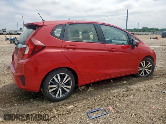 2017 Honda Fit EX with VIN JHMGK5H70HS021968, listed as a Copart auction lot 59503585 with 151,365 mi miles and Salvage title. Bid and sale history available at DreamBid. Image 3.