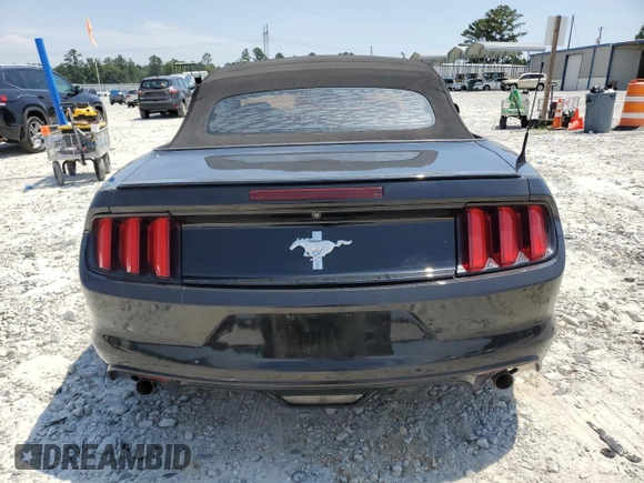 2016 Ford Mustang V6 with VIN 1FATP8EM8G5275265, listed as a Copart auction lot 61908405 with 122,382 mi miles and Salvage title. Bid and sale history available at DreamBid. Image 6.
