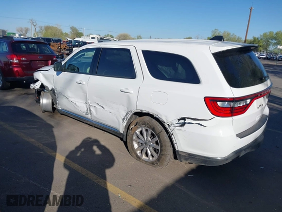 2024 Dodge Durango Special Service with VIN 1C4SDJFT6RC199278, listed as a IAAI auction lot 42099231 with Not provided miles and . Bid and sale history available at DreamBid. Image 3.