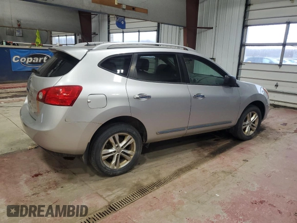 2015 Nissan Rogue S z VIN JN8AS5MV7FW260231, wystawiony jako Copart lot #51012055 z przebiegiem 138 582 mil mil oraz Tytuł czysty. Historia ofert i sprzedaży dostępna na DreamBid. Obrazek 3.