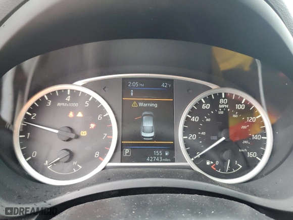 2019 Nissan Sentra S with VIN 3N1AB7AP8KY323243, listed as a Copart auction lot 45203705 with 42,743 mi miles and Salvage Title. Bid and sale history available at carsss.com. Image 9.