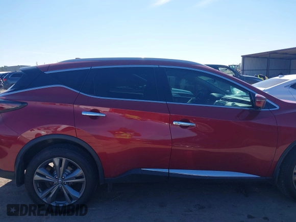 2019 Nissan Murano S with VIN 5N1AZ2MS9KN153687, listed as a IAAI auction lot 41380549 with 37,963 mi miles. Bid and sale history available at carsss.com. Image 13.