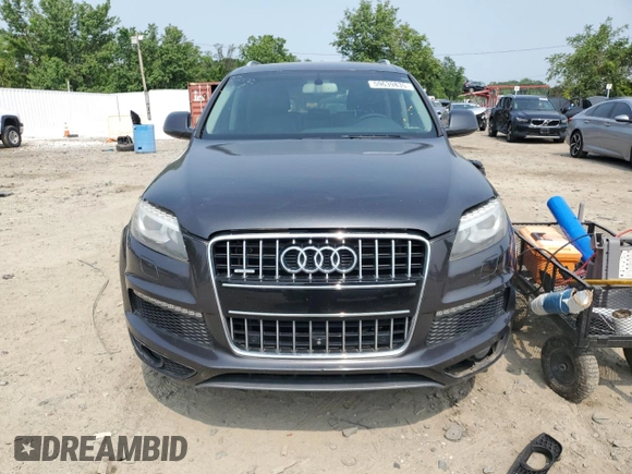 2015 Audi Q7 S line Prestige with VIN WA1DGAFEXFD002243, listed as a Copart auction lot 59639835 with 158,448 mi miles and Clean title. Bid and sale history available at DreamBid. Image 5.