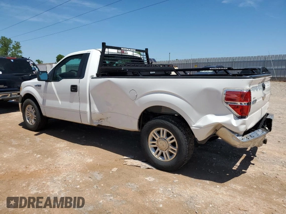 2011 Ford F-150 XL with VIN 1FTNF1CF2BKD62980, listed as a Copart auction lot 54854855 with 257,233 mi miles and Salvage title. Bid and sale history available at DreamBid. Image 2.