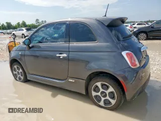 2017 FIAT 500e with VIN 3C3CFFGE2HT575834, listed as a Copart auction lot 59635625 with 41,405 mi miles and Clean title. Bid and sale history available at DreamBid. Image 2.