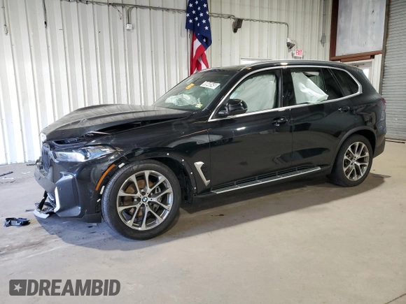 2025 BMW X5 xDrive40i with VIN 5UX23EU08S9W31549, listed as a Copart auction lot 49848545 with 0 mi miles and Salvage Title. Bid and sale history available at carsss.com. Image 1.