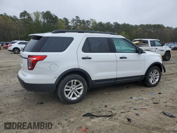 2015 Ford Explorer with VIN 1FM5K7B82FGC22384, listed as a Copart auction lot 52562705 with 203,450 mi miles and Salvage Title. Bid and sale history available at DreamBid. Image 3.