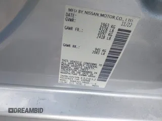 2023 Nissan Altima SV z VIN 1N4BL4DV3PN332952, wystawiony jako IAAI lot #41731261 z przebiegiem 16 720 mil mil oraz . Historia ofert i sprzedaży dostępna na DreamBid. Obrazek 9.