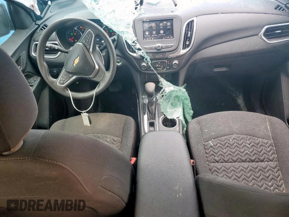2023 Chevrolet Equinox LT with VIN 3GNAXKEG2PS175376, listed as a Copart auction lot 58244925 with 41,710 mi miles and Salvage title. Bid and sale history available at DreamBid. Image 8.