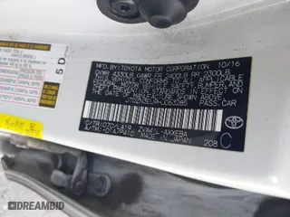 2017 Toyota Prius v Two with VIN JTDZN3EU9HJ063285, listed as a IAAI auction lot 41696704 with 411,285 mi miles. Bid and sale history available at carsss.com. Image 9.