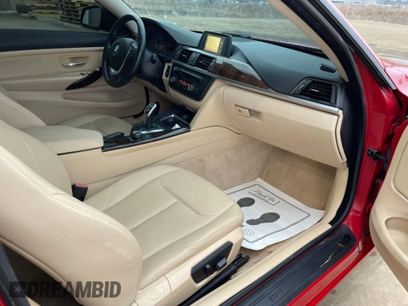 2014 BMW 4 Series 428i with VIN WBA3N7C59EK221636, listed as a Copart auction lot 57474395 with 65,639 mi miles and Clean title. Bid and sale history available at DreamBid. Image 5.