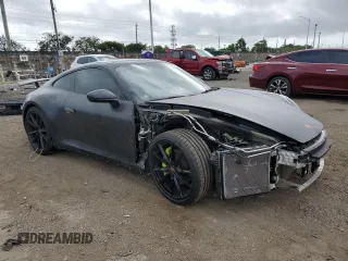 2020 Porsche 911 Carrera with VIN WP0AA2A96LS206670, listed as a Copart auction lot 79739884 with 31,925 mi miles and Salvage Title. Bid and sale history available at carsss.com. Image 4.