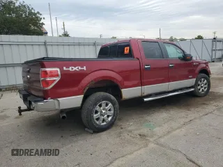 2013 Ford F-150 XL with VIN 1FTFW1ET7DFD24499, listed as a Copart auction lot 58368505 with 182,513 mi miles and Salvage title. Bid and sale history available at DreamBid. Image 3.